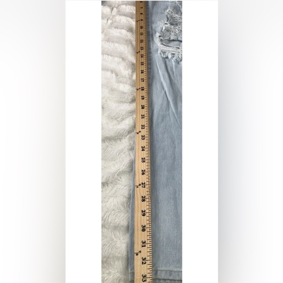 Pretty Little Thing Women’s Size 8 Wide Leg  Destroyed High Waist Jeans NWT - Picture 12 of 13